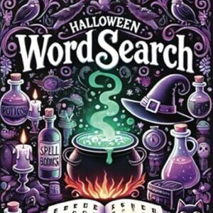 Boo-tiful Word Search: Spooky Puzzles for Halloween Book
